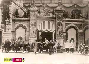 1914-18 - Kaiser Wilhelm besucht das Schwarzhaeupterhaus