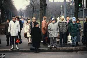 Oktober 1992 - an der Kreuzung Kalpaka blv