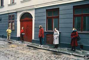 Oktober 1992 - Bremer Delegation in der Meistaru iela