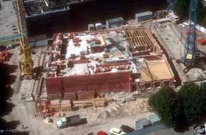 Juli 1996 - Baustelle Schwarzhaeupterhaus