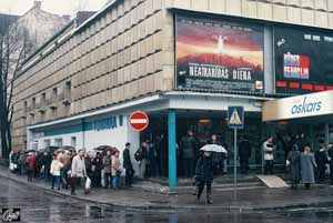 Oktober 1996 - Kino an der Elisabetes iela