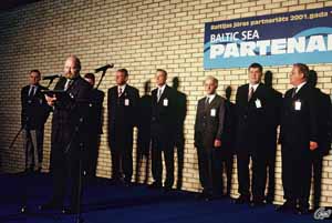 Mai 2001 - Ostseepartenariat