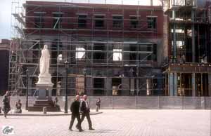 Mai 2001 - Baustelle Rathaus