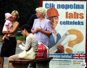 August 2004 - Arbeitskräfte Anwerbung in Riga