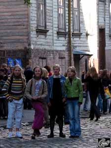 September 2004 - Mädchen in der Annas iela